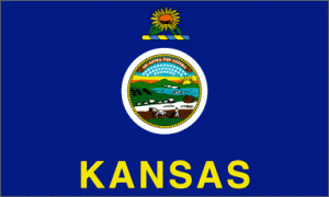 Flag of Kansas.